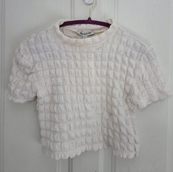 UO Paula Bubble Knit Mock Neck Top - Picture 4 of 9